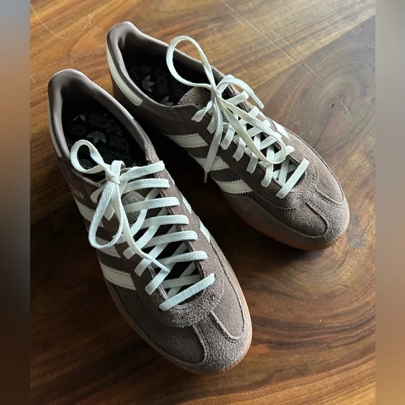 Adidas Spezial sneakers Earth Strata brown, size women’s 8, men’s 7, like new - Picture 2 of 12